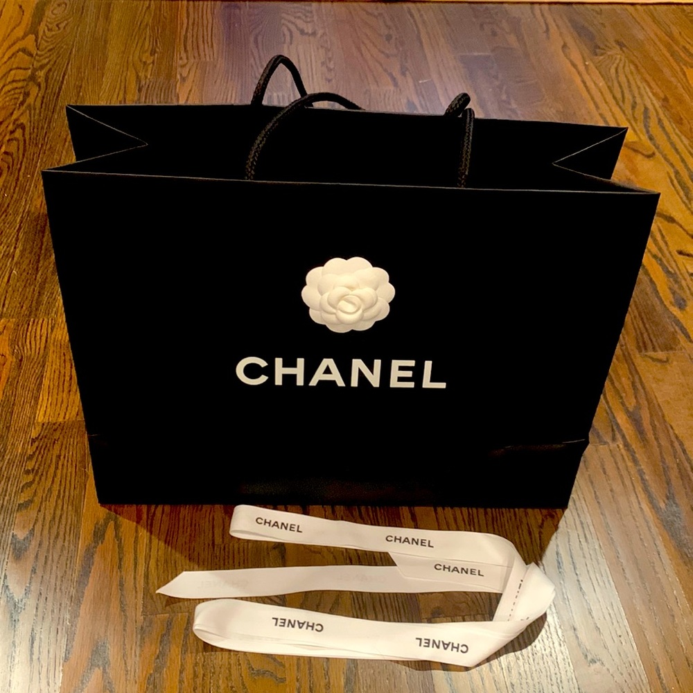 Authentic Chanel shopping bag